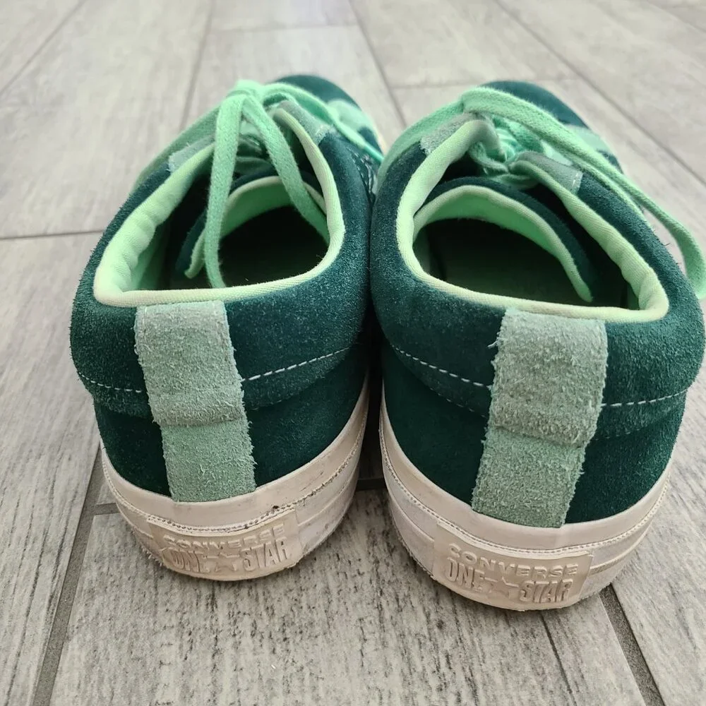 Converse One Star Ox Ponderosa Pine Neptune Green sneakers men 10 women 12